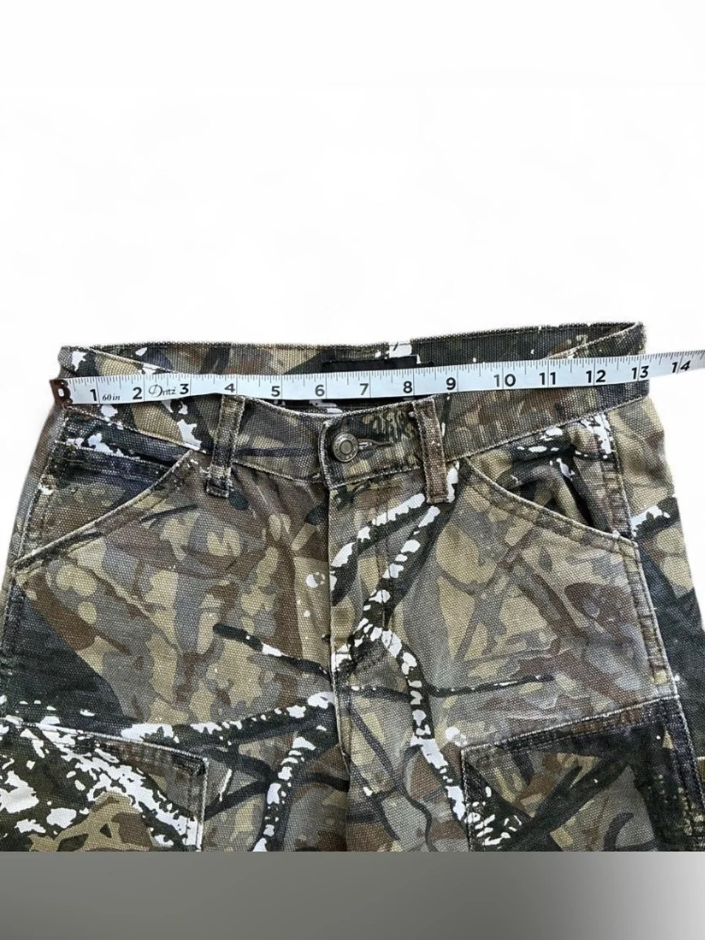 RSQ Boys Straight Leg Cargo Camo Pants - Picture 6 of 6